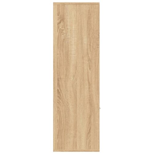 Wooden Bookshelf Display Storage Tier Cabinet Shelf Rack Bookcase Organizer Oak - Image 8