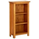 Bookcase 45x22.5x82cm Solid Oak Wood