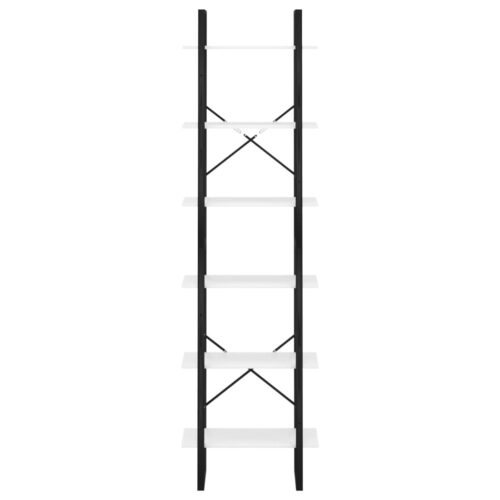 Storage Shelf White 60x30x210cm Engineered Wood - Image 5
