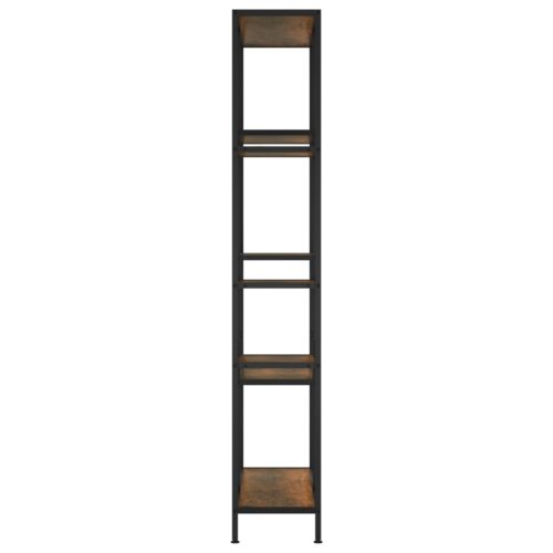 Book Shelf 80x30x180cm Steel Engineered Wood - Image 4
