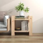 Book Cabinet/Room Divider 60x35x57cm Solid Wood Pine
