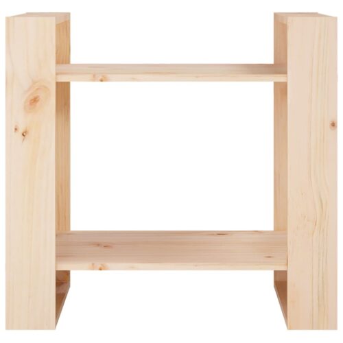 Book Cabinet/Room Divider 60x35x57cm Solid Wood Pine - Image 3