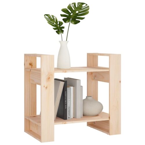 Book Cabinet/Room Divider 60x35x57cm Solid Wood Pine - Image 5
