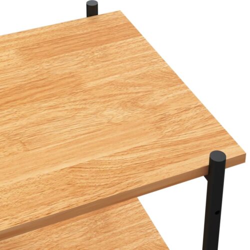 5-Tier Shelving Unit Black Oak 80x40x163cm - Image 6