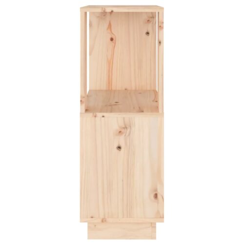 Book Cabinet/Room Divider 51x25x70cm Solid Wood Pine - Image 6