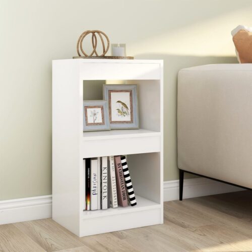 Book Cabinet/Room Divider White 40x30x72cm