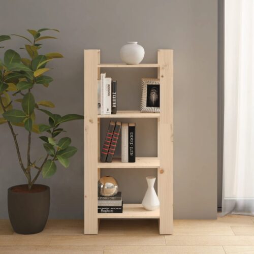 Book Cabinet/Room Divider 60x35x125cm Solid Wood