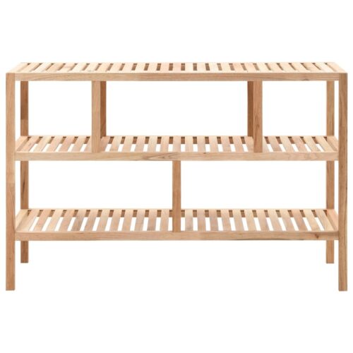 Bathroom Shelf Solid Walnut Wood 100x40x65cm - Image 2