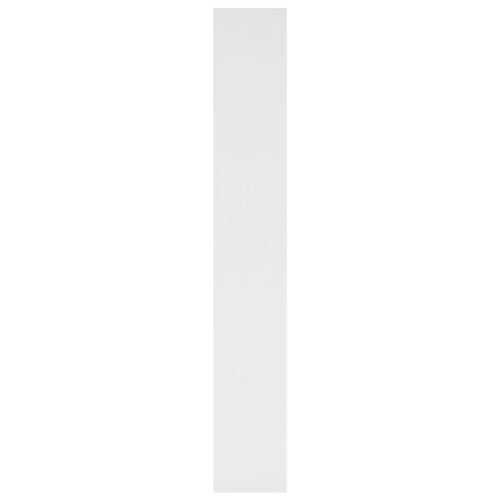 Book Cabinet/Room Divider White 80x30x198cm Engineered Wood - Image 4