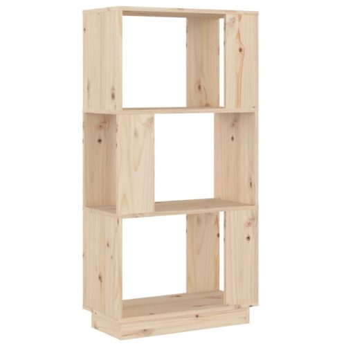 Book Cabinet/Room Divider 51x25x101cm Solid Wood Pine - Image 2