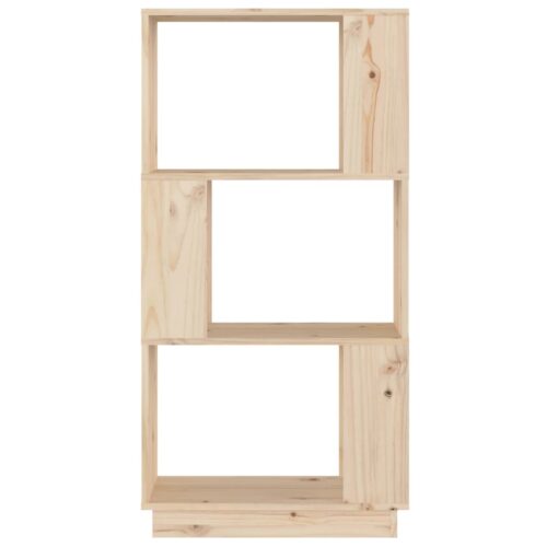 Book Cabinet/Room Divider 51x25x101cm Solid Wood Pine - Image 5