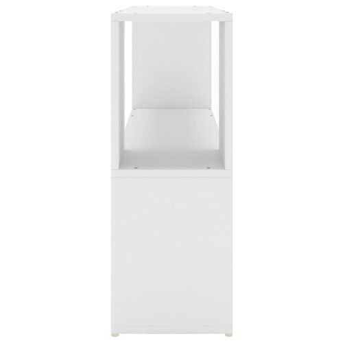 Book Cabinet White 100x24x63cm Engineered Wood - Image 4