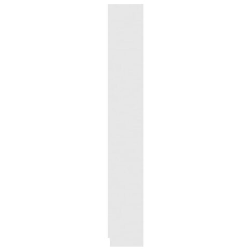 5-Tier Book Cabinet White 60x24x175cm Engineered Wood - Image 5