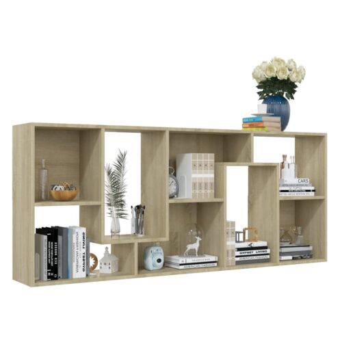 Book Cabinet Sonoma Oak 67x24x161cm Engineered Wood - Image 5