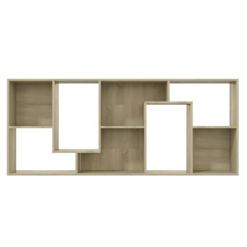 Book Cabinet Sonoma Oak 67x24x161cm Engineered Wood - Image 7