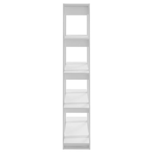 Book Cabinet/Room Divider White 100x30x160cm - Image 4