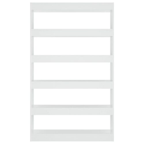 Book Cabinet/Room Divider White 100x30x166cm - Image 5