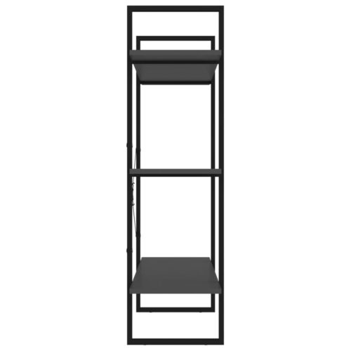 Book Cabinet Grey 100x30x105cm Engineered Wood - Image 6