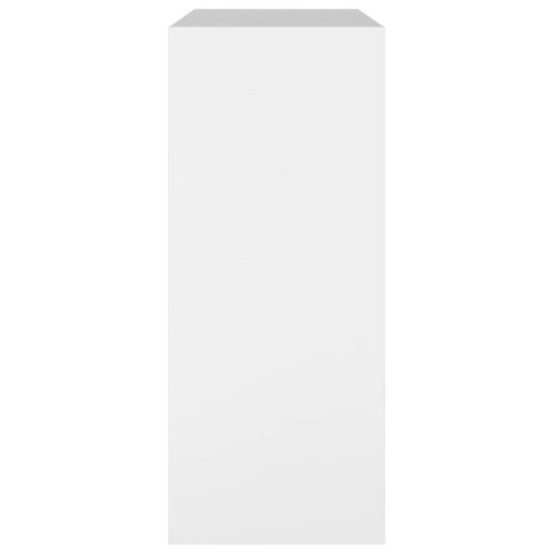 Book Cabinet/Room Divider White 80x30x72cm - Image 4