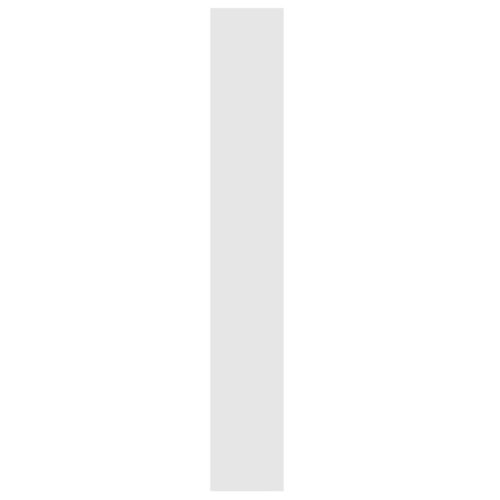 Book Cabinet/Room Divider White 100x30x198cm Engineered wood - Image 6