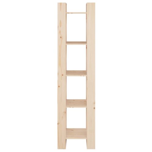 Book Cabinet/Room Divider 41x35x160cm Solid Wood Pine - Image 5