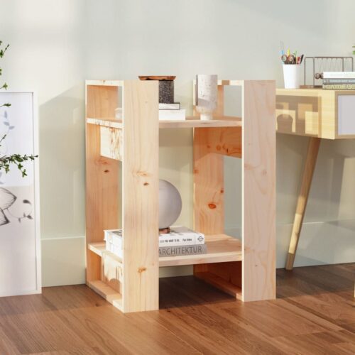 Book Cabinet/Room Divider 41x35x57cm Solid Wood Pine