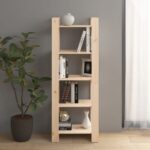 Book Cabinet/Room Divider 60x35x160cm Solid Wood