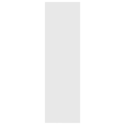 Book Cabinet/Room Divider High Gloss White 80x30x103cm Engineered wood - Image 4
