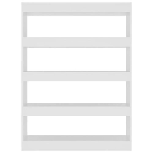 Book Cabinet/Room Divider White 100x30x135cm - Image 3