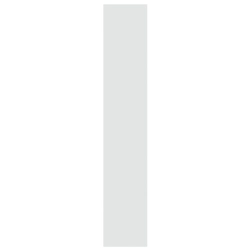 Book Cabinet/Room Divider High Gloss White 100x30x166cm - Image 6