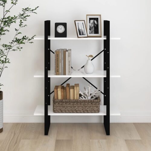 Book Cabinet White 80x30x105cm Engineered Wood - Image 3