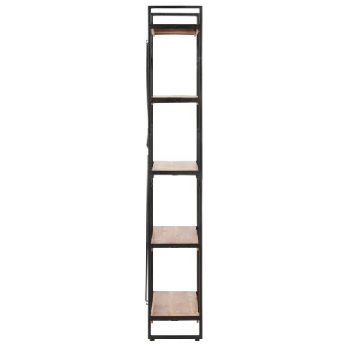 5-Tier Bookcase 90x30x180cm Solid Acacia Wood - Image 3