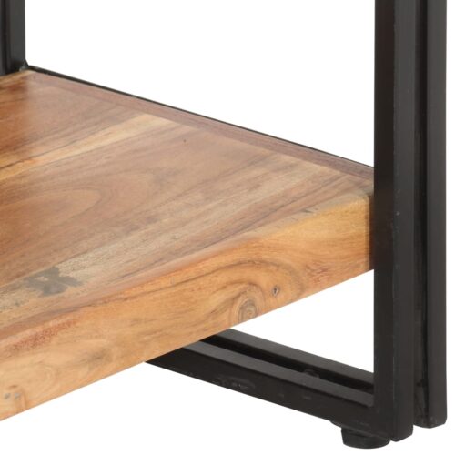 5-Tier Bookcase 90x30x180cm Solid Acacia Wood - Image 5