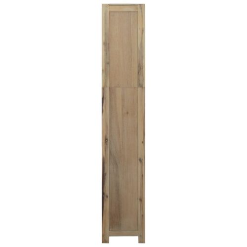 6-Tier Bookcase 80x30x170cm Solid Wood Acacia - Image 4