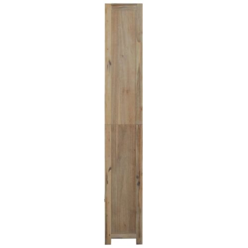 7-Tier Bookcase 80x30x200cm Solid Wood Acacia - Image 4