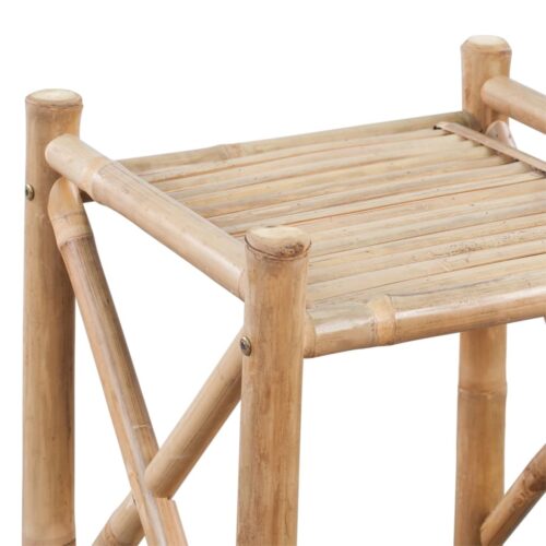 5-Tier Square Bamboo Shelf - Image 3