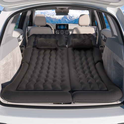 Weisshorn Car Mattress 175x130 Inflatable SUV Back Seat Camping Bed Black - Image 7