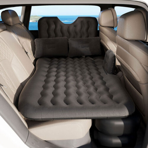 Weisshorn Car Mattress 176x80 Inflatable SUV Back Seat Camping Bed Charcoal - Image 7