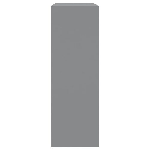 Wall Cube Shelves 3pcs Grey MDF - Image 8
