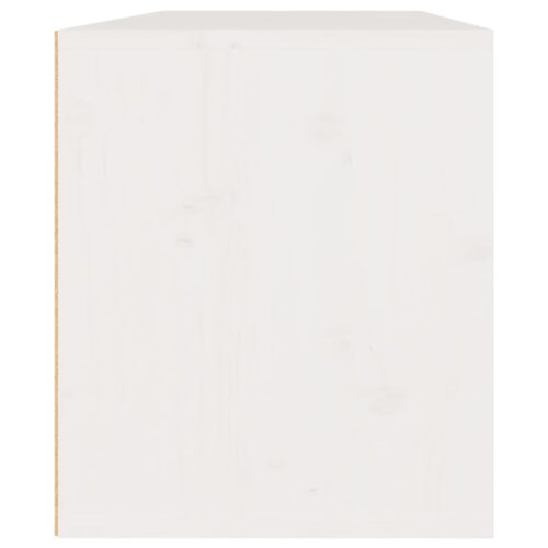 Wall Cabinets 2pcs White 45x30x35cm Solid Wood Pine - Image 7