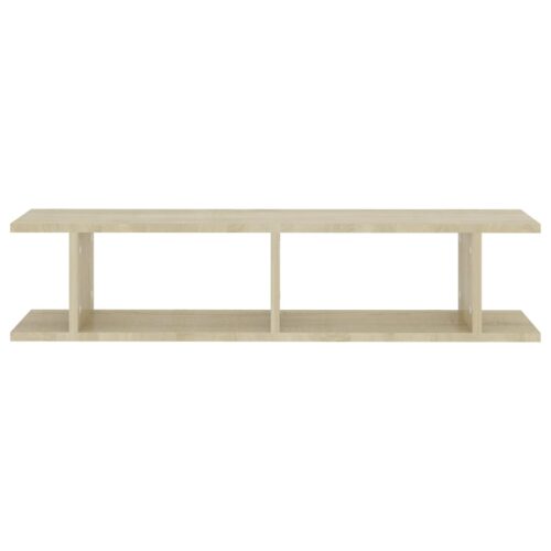 Wall Shelves 2pcs Sonoma Oak 90x18x20cm Engineered Wood - Image 5
