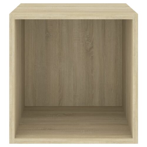 Wall Cabinets 4pcs Sonoma Oak 37x37x37cm Engineered Wood - Image 8