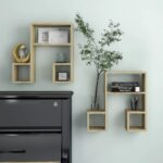 Wall Shelves 2pcs Sonoma Oak 50x15x50cm Engineered Wood