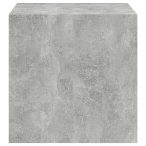 Wall Cabinets 2pcs Concrete Grey 37x37x37cm Engineered Wood - Image 9
