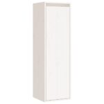 Wall Cabinets 2pcs White 30x30x100cm Solid Wood Pine