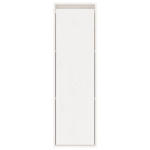 Wall Cabinets 2pcs White 30x30x100cm Solid Wood Pine - Image 4