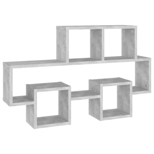Car-shaped Wall Shelf Concrete Grey 82x15x51cm Engineered Wood - Image 2