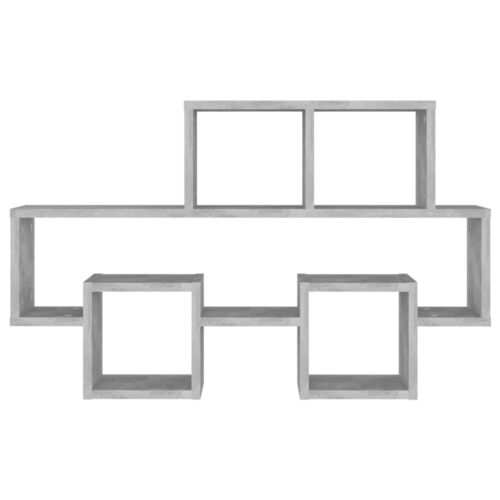 Car-shaped Wall Shelf Concrete Grey 82x15x51cm Engineered Wood - Image 3