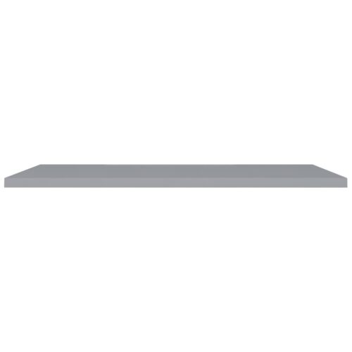 Floating Wall Shelves 2pcs Grey 120x23.5x3.8cm MDF - Image 4