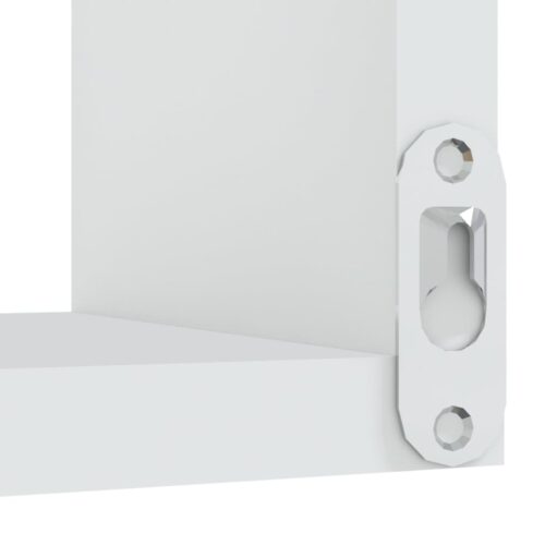 Wall Corner Shelf White 40x40x50cm Engineered Wood - Image 7